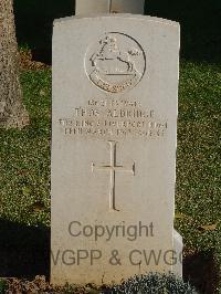 Salonika (Lembet Road) Military Cemetery - Aldridge, Thomas